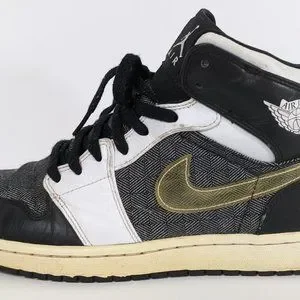 Nike | Shoes | Air Jordan Retro Fathers Day Black White Mid  display picture 2